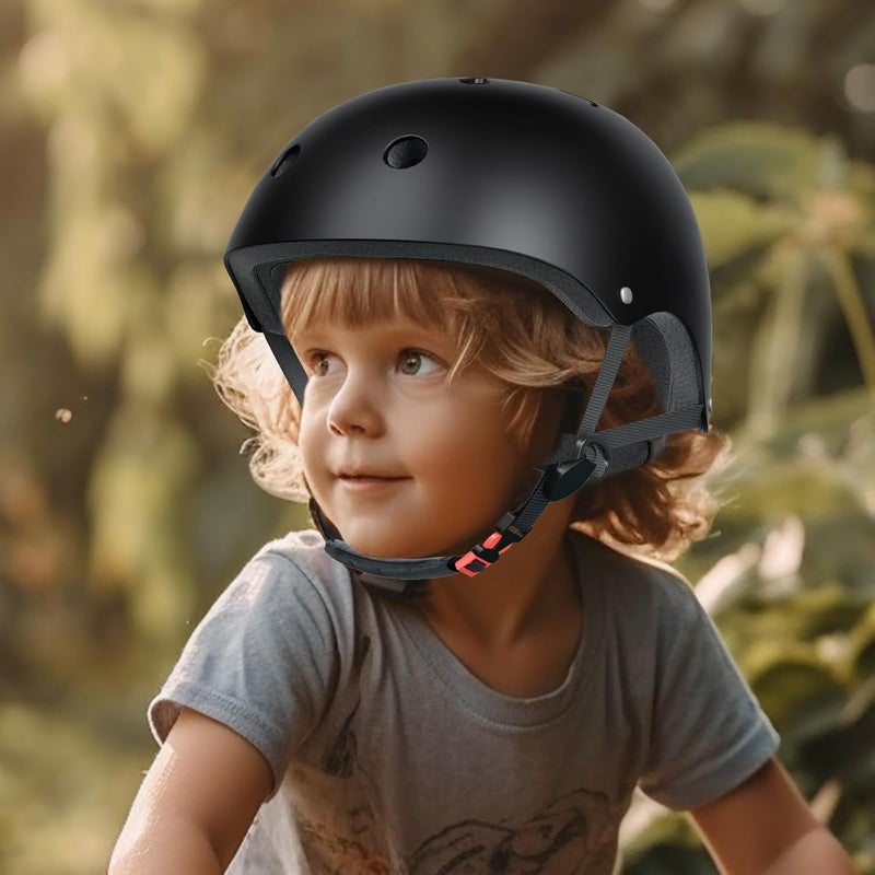 67i Kids Bike Helmet Toddler Helmets for Ages 3-8 Years Old Girls Boys Kid Adjustable Skateboard Bicycle Helmets Multi-Sport Ventilation Skateboarding Cycling Scooter Roller Skate Helmet - Image 2